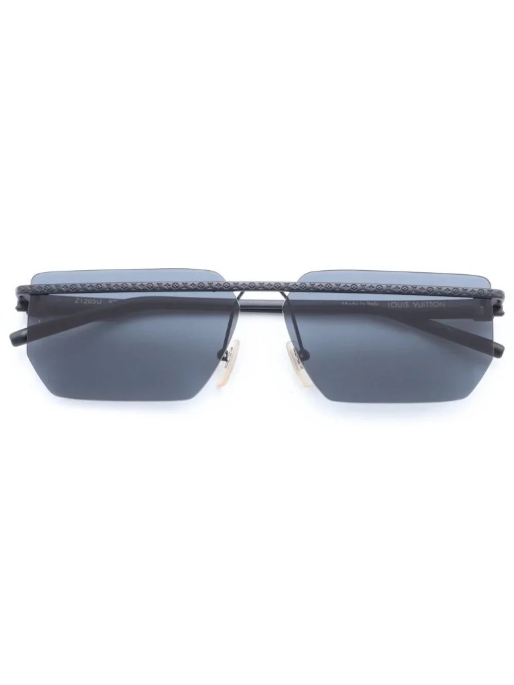 Louis Vuitton LV Line Monogram Sunglasses Eyewear Black